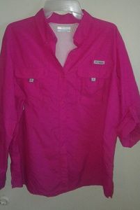 Women's Columbia PFG Button Down Shirt